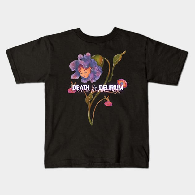 Death & Delirium Kids T-Shirt by Death Is Art